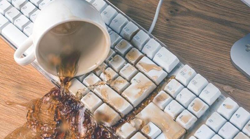 Spilled Coffee on My Keyboard West Michigan IT Support