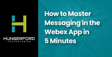 Messaging In The Webex App Grand Rapids IT Services