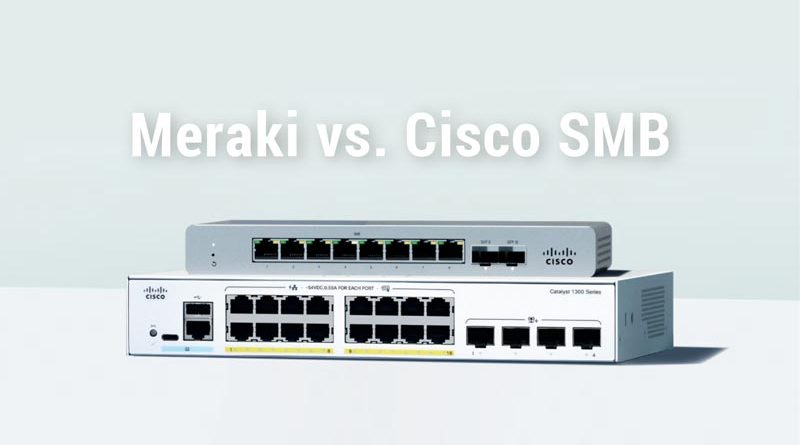 Meraki vs. Cisco SMB