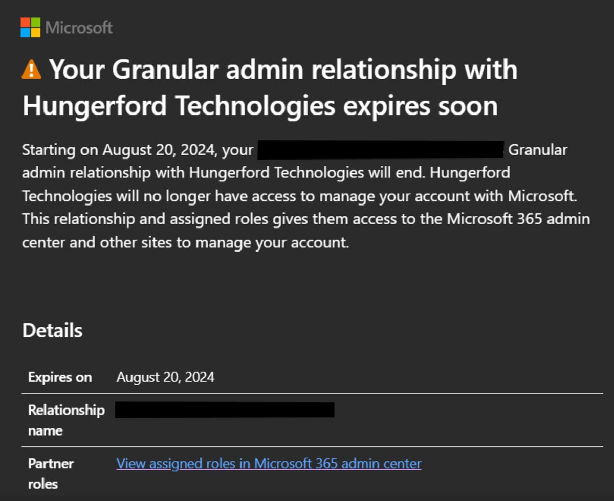 your-granular-admin-relationship-hungerford-technologies