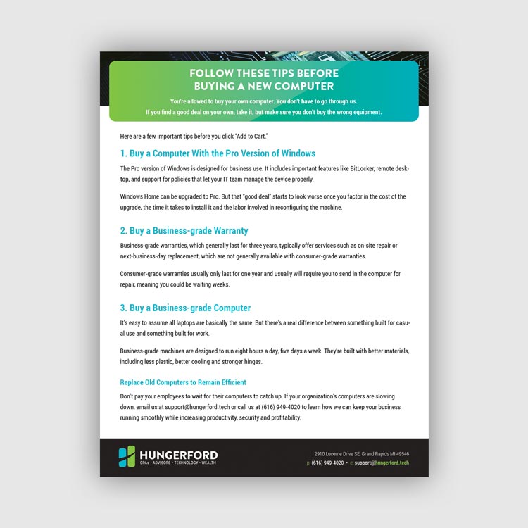 Follow These Tips Before Buying a New Computer